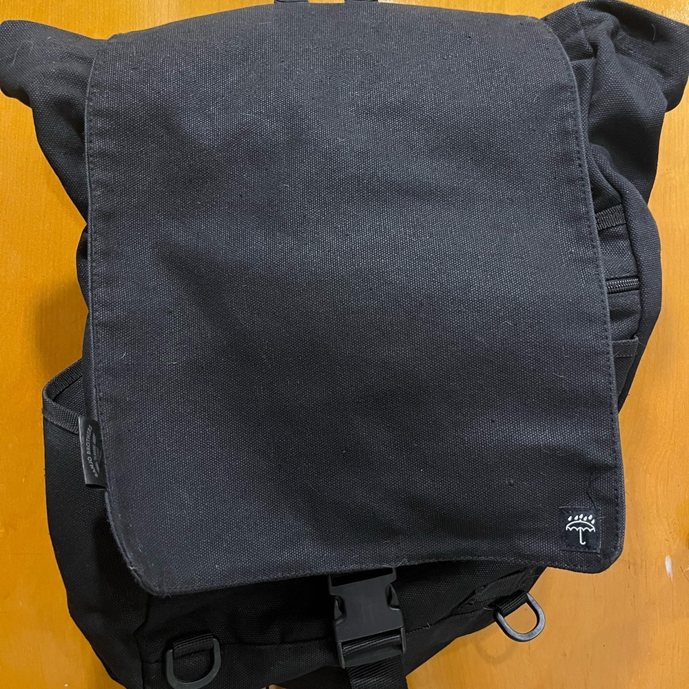 Banjo Brothers waterproof commuter backpack.